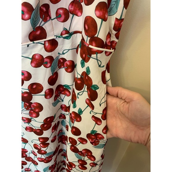 City Chic Cherry Rockabilly Pinup Girl Midi Dress Plus Size 20 NEW - Picture 6 of 13